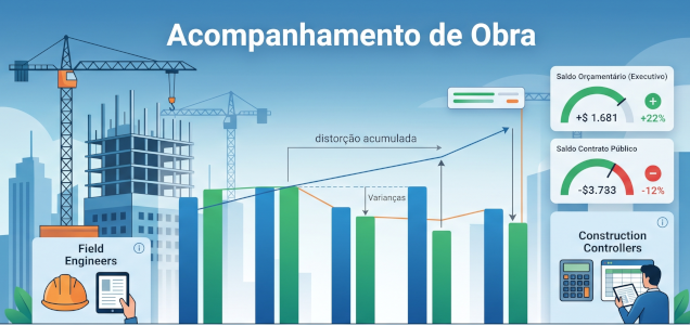 Acompanhamento Financeiro de Obra